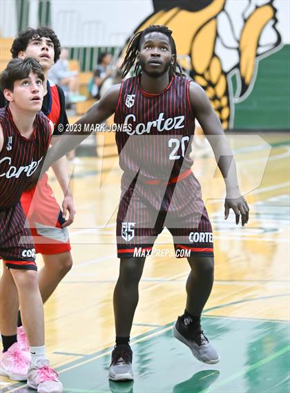 Thumbnail 3 in Independence vs. Cortez (Sunnyslope Hoopsgiving Basketball Tournament) photogallery.