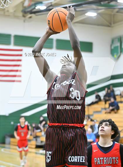 Thumbnail 2 in Independence vs. Cortez (Sunnyslope Hoopsgiving Basketball Tournament) photogallery.