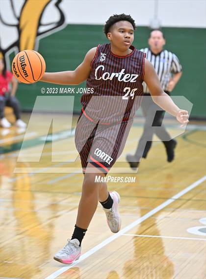 Thumbnail 3 in Independence vs. Cortez (Sunnyslope Hoopsgiving Basketball Tournament) photogallery.