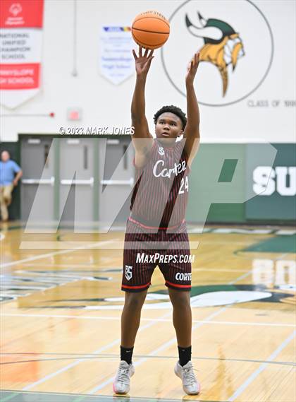 Thumbnail 3 in Independence vs. Cortez (Sunnyslope Hoopsgiving Basketball Tournament) photogallery.