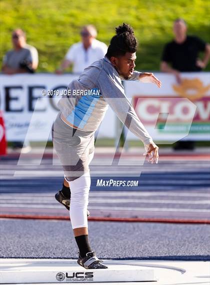 Thumbnail 2 in CIF State Track and Field Championships (Boys Shot Put - Day 1) photogallery.