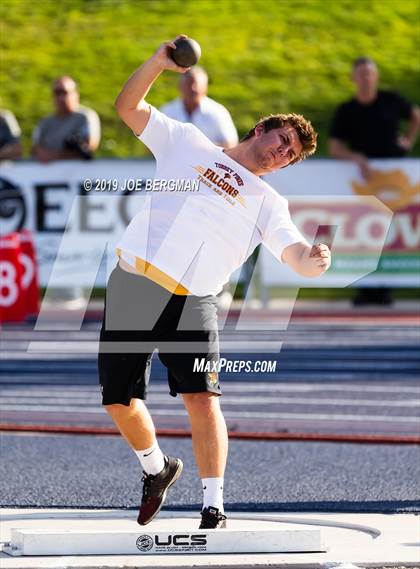 Thumbnail 3 in CIF State Track and Field Championships (Boys Shot Put - Day 1) photogallery.