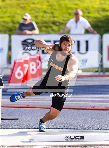 Thumbnail 3 in CIF State Track and Field Championships (Boys Shot Put - Day 1) photogallery.
