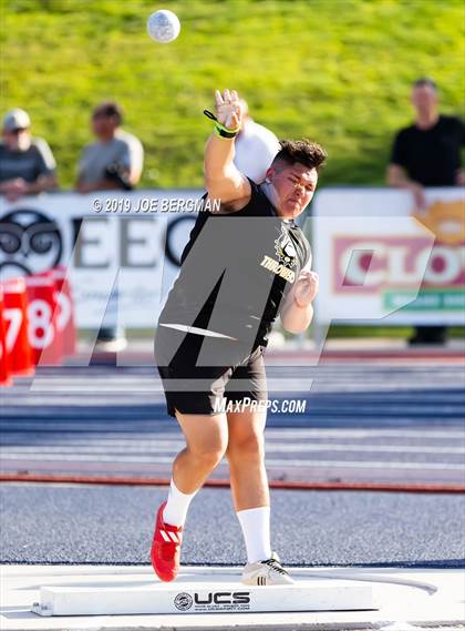 Thumbnail 1 in CIF State Track and Field Championships (Boys Shot Put - Day 1) photogallery.