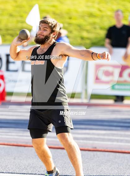 Thumbnail 3 in CIF State Track and Field Championships (Boys Shot Put - Day 1) photogallery.