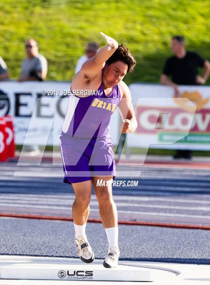 Thumbnail 2 in CIF State Track and Field Championships (Boys Shot Put - Day 1) photogallery.