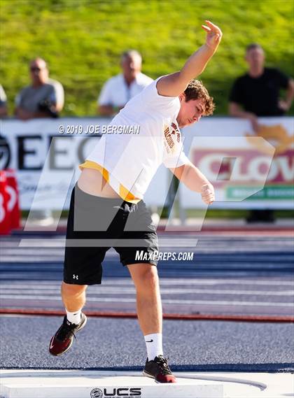 Thumbnail 1 in CIF State Track and Field Championships (Boys Shot Put - Day 1) photogallery.