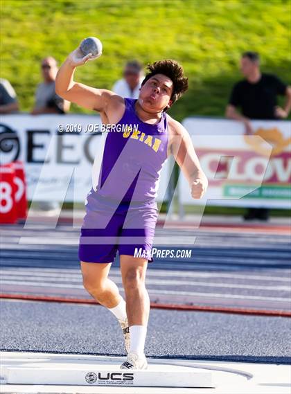 Thumbnail 1 in CIF State Track and Field Championships (Boys Shot Put - Day 1) photogallery.