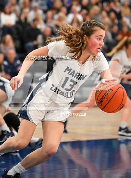 Thumbnail 3 in Marin Catholic vs. Branson (CIF NCS MCAL Final) photogallery.