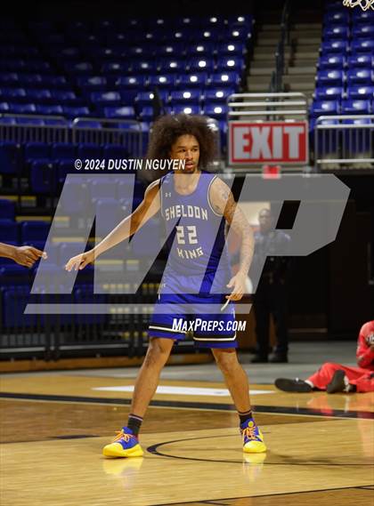 Thumbnail 1 in Fort Bend Marshall vs. King (Houston Methodist Cy Hoops Invitational) photogallery.
