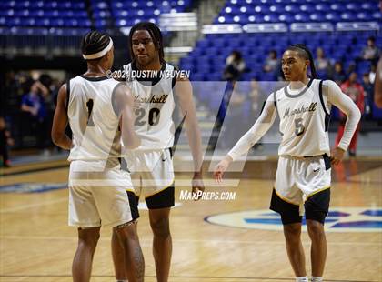 Thumbnail 3 in Fort Bend Marshall vs. King (Houston Methodist Cy Hoops Invitational) photogallery.