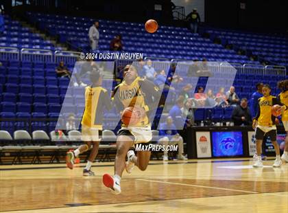Thumbnail 2 in Fort Bend Marshall vs. King (Houston Methodist Cy Hoops Invitational) photogallery.