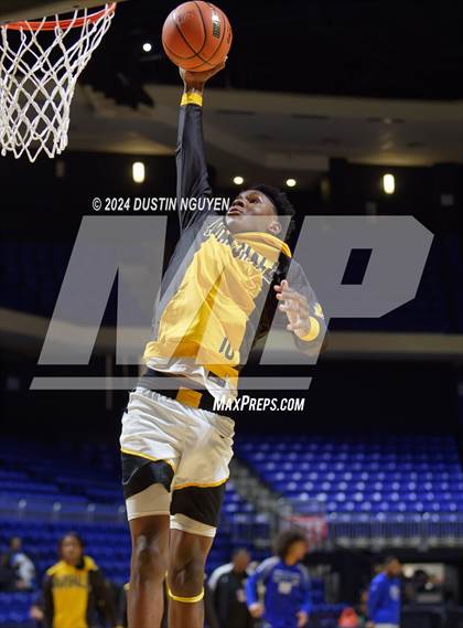 Thumbnail 1 in Fort Bend Marshall vs. King (Houston Methodist Cy Hoops Invitational) photogallery.