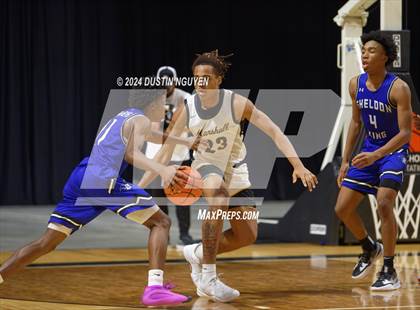 Thumbnail 1 in Fort Bend Marshall vs. King (Houston Methodist Cy Hoops Invitational) photogallery.