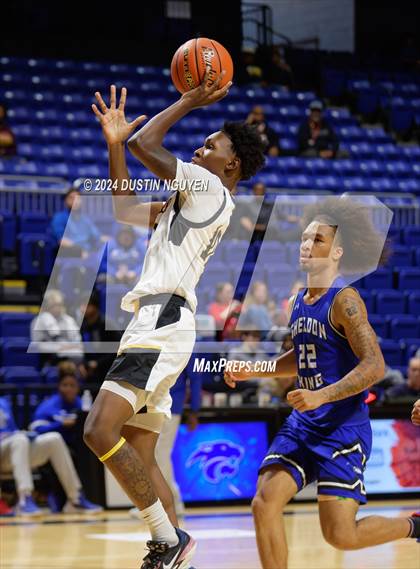Thumbnail 2 in Fort Bend Marshall vs. King (Houston Methodist Cy Hoops Invitational) photogallery.