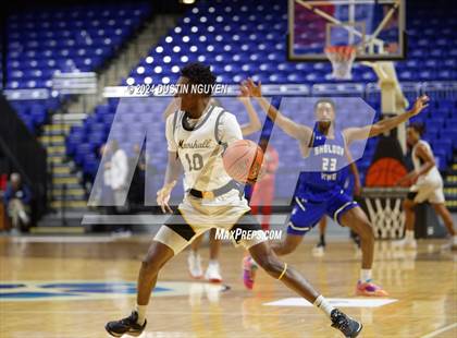 Thumbnail 3 in Fort Bend Marshall vs. King (Houston Methodist Cy Hoops Invitational) photogallery.