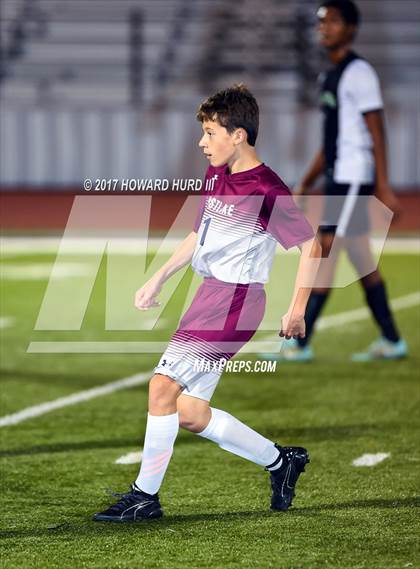 Thumbnail 2 in Westlake Academy vs. North Dallas Adventist Academy (TCAF Final) photogallery.