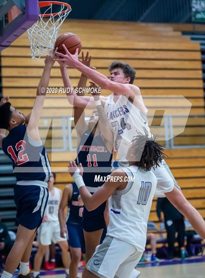 Thumbnail 1 in Montgomery @ Carlsbad (CIF SDS First Round Playoffs) photogallery.