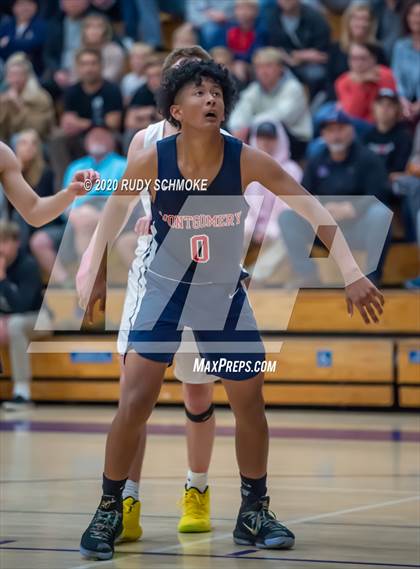 Thumbnail 1 in Montgomery @ Carlsbad (CIF SDS First Round Playoffs) photogallery.