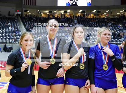 Thumbnail 3 in Byron Nelson vs. Stratford (UIL 6A Volleyball Division II Final Medal Ceremony) photogallery.