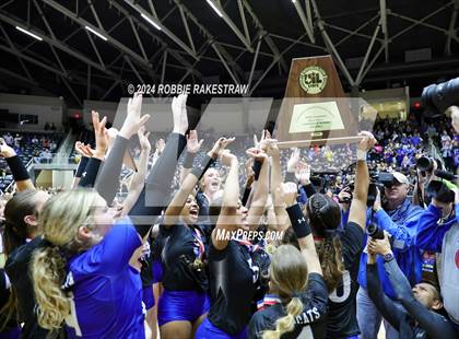 Thumbnail 1 in Byron Nelson vs. Stratford (UIL 6A Volleyball Division II Final Medal Ceremony) photogallery.
