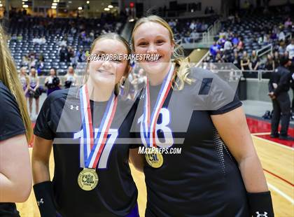 Thumbnail 3 in Byron Nelson vs. Stratford (UIL 6A Volleyball Division II Final Medal Ceremony) photogallery.