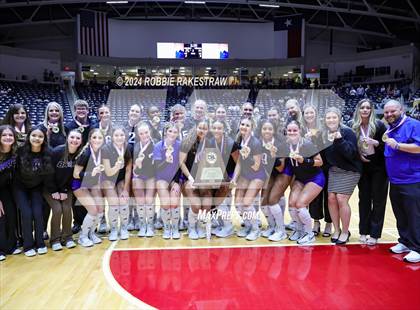 Thumbnail 3 in Byron Nelson vs. Stratford (UIL 6A Volleyball Division II Final Medal Ceremony) photogallery.