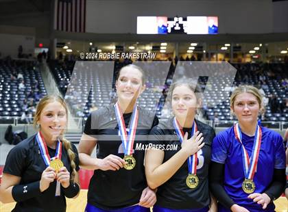 Thumbnail 1 in Byron Nelson vs. Stratford (UIL 6A Volleyball Division II Final Medal Ceremony) photogallery.