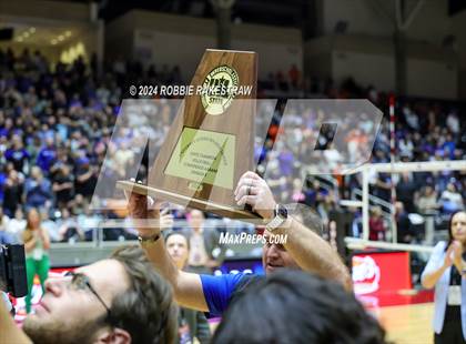 Thumbnail 3 in Byron Nelson vs. Stratford (UIL 6A Volleyball Division II Final Medal Ceremony) photogallery.