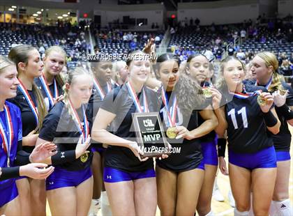 Thumbnail 2 in Byron Nelson vs. Stratford (UIL 6A Volleyball Division II Final Medal Ceremony) photogallery.