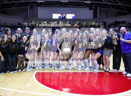 Thumbnail 2 in Byron Nelson vs. Stratford (UIL 6A Volleyball Division II Final Medal Ceremony) photogallery.