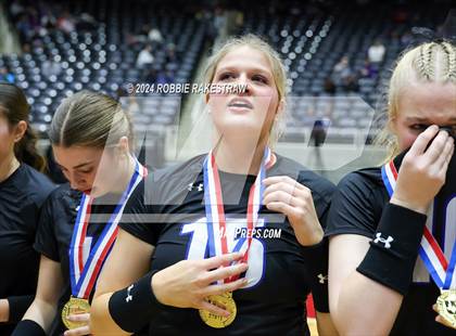 Thumbnail 2 in Byron Nelson vs. Stratford (UIL 6A Volleyball Division II Final Medal Ceremony) photogallery.