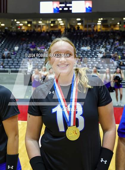 Thumbnail 3 in Byron Nelson vs. Stratford (UIL 6A Volleyball Division II Final Medal Ceremony) photogallery.