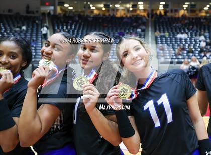 Thumbnail 3 in Byron Nelson vs. Stratford (UIL 6A Volleyball Division II Final Medal Ceremony) photogallery.