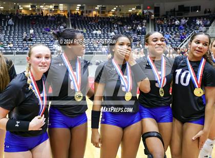 Thumbnail 3 in Byron Nelson vs. Stratford (UIL 6A Volleyball Division II Final Medal Ceremony) photogallery.