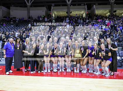 Thumbnail 2 in Byron Nelson vs. Stratford (UIL 6A Volleyball Division II Final Medal Ceremony) photogallery.