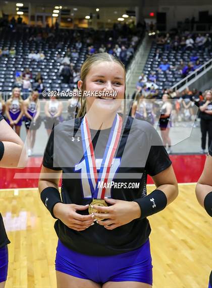 Thumbnail 2 in Byron Nelson vs. Stratford (UIL 6A Volleyball Division II Final Medal Ceremony) photogallery.