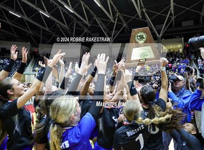 Thumbnail 2 in Byron Nelson vs. Stratford (UIL 6A Volleyball Division II Final Medal Ceremony) photogallery.