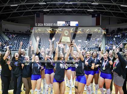 Thumbnail 3 in Byron Nelson vs. Stratford (UIL 6A Volleyball Division II Final Medal Ceremony) photogallery.