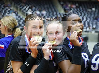 Thumbnail 3 in Byron Nelson vs. Stratford (UIL 6A Volleyball Division II Final Medal Ceremony) photogallery.
