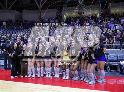 Thumbnail 2 in Byron Nelson vs. Stratford (UIL 6A Volleyball Division II Final Medal Ceremony) photogallery.