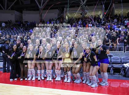 Thumbnail 3 in Byron Nelson vs. Stratford (UIL 6A Volleyball Division II Final Medal Ceremony) photogallery.