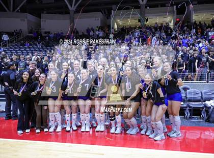 Thumbnail 1 in Byron Nelson vs. Stratford (UIL 6A Volleyball Division II Final Medal Ceremony) photogallery.