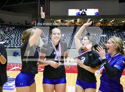 Thumbnail 1 in Byron Nelson vs. Stratford (UIL 6A Volleyball Division II Final Medal Ceremony) photogallery.