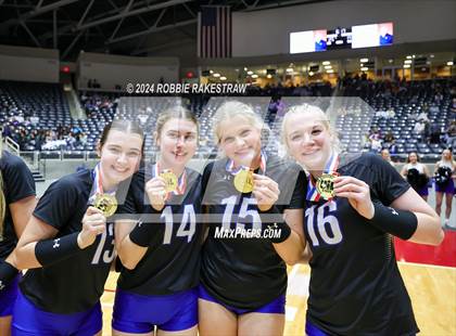 Thumbnail 1 in Byron Nelson vs. Stratford (UIL 6A Volleyball Division II Final Medal Ceremony) photogallery.