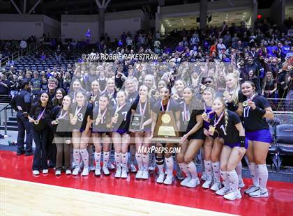 Thumbnail 3 in Byron Nelson vs. Stratford (UIL 6A Volleyball Division II Final Medal Ceremony) photogallery.