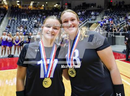 Thumbnail 1 in Byron Nelson vs. Stratford (UIL 6A Volleyball Division II Final Medal Ceremony) photogallery.