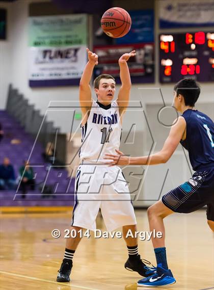 Thumbnail 2 in Riverton vs Juan Diego Catholic (Riverton Holiday Tournament) photogallery.