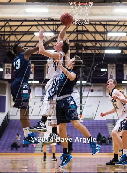 Thumbnail 1 in Riverton vs Juan Diego Catholic (Riverton Holiday Tournament) photogallery.