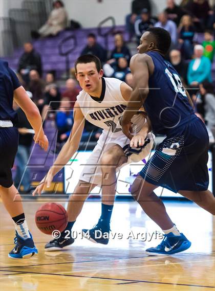 Thumbnail 3 in Riverton vs Juan Diego Catholic (Riverton Holiday Tournament) photogallery.